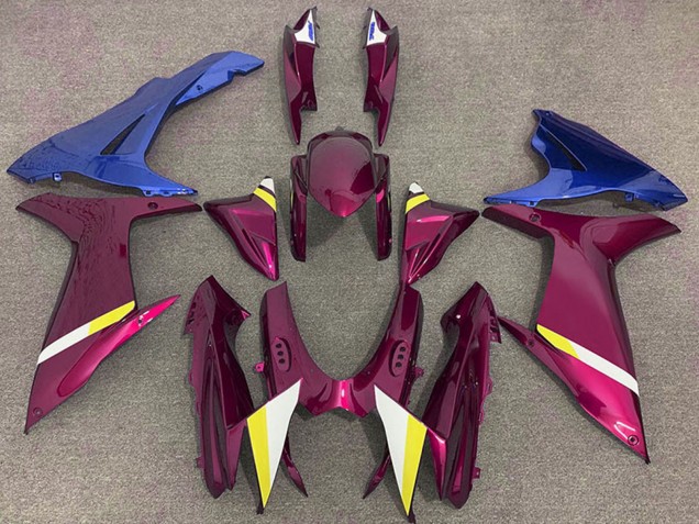 2011-2024 Suzuki GSXR 600 / GSXR 750 Motorcycle Fairings - Purple Blue White Yellow Canada Suppliers