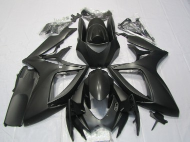 2006-2007 Suzuki GSXR 600 / GSXR 750 Motorcycle Fairings - Matte Black Canada Suppliers