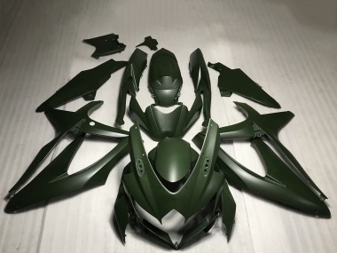 2008-2010 Suzuki GSXR 600 / GSXR 750 Motorcycle Fairings - Matte Green Canada Suppliers