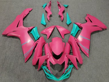 2011-2024 Suzuki GSXR 600 / GSXR 750 Motorcycle Fairings - Pink Teal Canada Suppliers