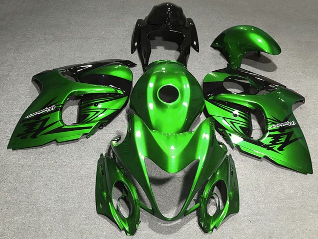 2008-2020 Suzuki GSXR 1300 Motorcycle Fairing - Glossy Green Black Canada Suppliers