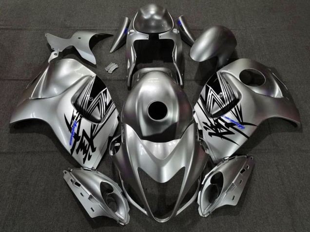 2008-2020 Suzuki GSXR 1300 Motorcycle Fairings - Liquid Silver Blue Canada Suppliers