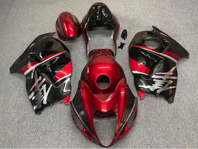 1996-2007 Suzuki GSXR 1300 Motorcycle Fairings - Maroon Red Black Style Canada Suppliers