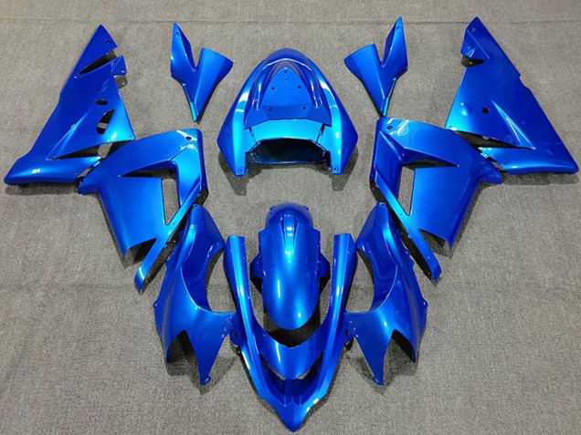 2004-2005 Kawasaki ZX10R Motorcycle Fairings - Bright Blue Pearl Canada Suppliers