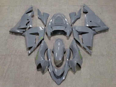 2004-2005 Kawasaki ZX10R Motorcycle Fairings - Glossy Grey Green Canada Suppliers