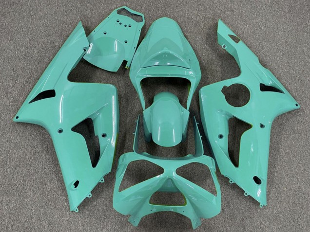 2003-2004 Kawasaki ZX6R Motorcycle Fairings - Cyan Canada Suppliers