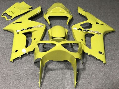 2003-2004 Kawasaki ZX6R Motorcycle Fairings - Yellow Canada Suppliers