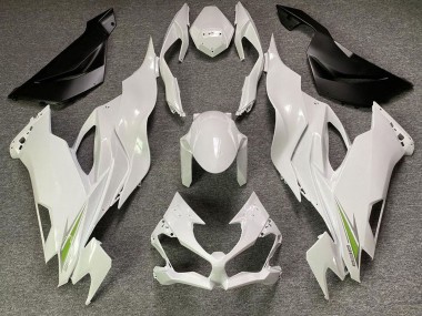2019-2022 Kawasaki ZX6R Motorcycle Fairings - Pearl White Green Canada Suppliers