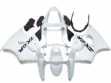 2000-2002 Kawasaki ZX6R Motorcycle Fairings - Glossy White Canada Suppliers