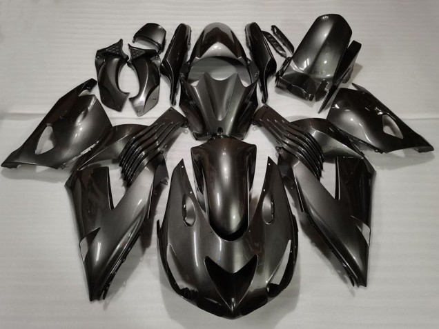 2006-2011 Kawasaki ZX14R Motorcycle Fairings - Glossy Black Canada Suppliers