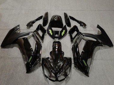 2009-2011 Kawasaki Ninja 650R Motorcycle Fairings - Glossy Black Green Canada Suppliers