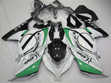 2013-2024 Kawasaki Ninja 300 Motorcycle Fairings - Glossy White Green Black Canada Suppliers