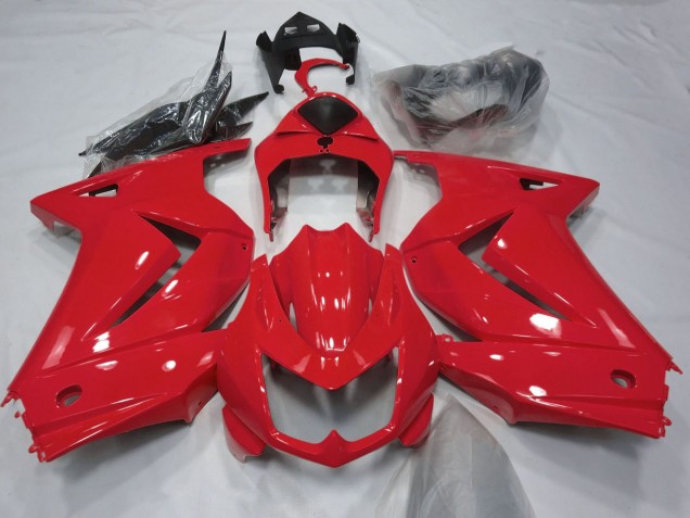 2008-2012 Kawasaki Ninja 250 Motorcycle Fairings - Red Canada Suppliers