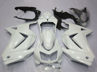 2008-2012 Kawasaki Ninja 250 Motorcycle Fairings - Glossy White Canada Suppliers