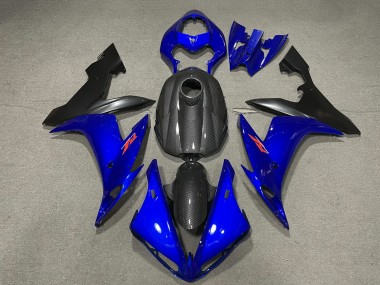 2004-2006 Yamaha R1 Motorcycle Fairings - Carbon Fiber Style Blue Canada Suppliers