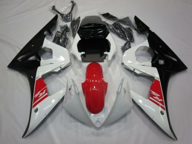 2005 Yamaha R6 Motorcycle Fairing - White Red Black Canada Suppliers