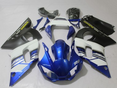 1998-2002 Yamaha R6 Motorcycle Fairings - White Blue Matte Black Yellow Canada Suppliers