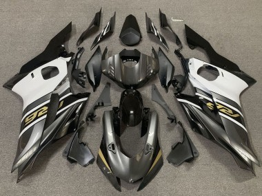 2017-2023 Yamaha R6 Motorcycle Fairings - White Grey Glossy Black Gold Canada Suppliers
