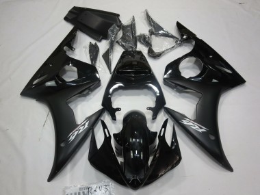 2005 Yamaha R6 Motorcycle Fairings - Glossy Black Matte Black White Canada Suppliers