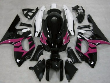 1996-2007 Yamaha YZF600R Thundercat Motorcycle Fairings - Glossy Black Dark Pink White Canada Suppliers