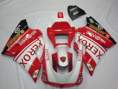 1993-2005 Ducati 748 916 996 998 Motorcycle Fairings - White Red Glossy Black Xerox Canada Suppliers