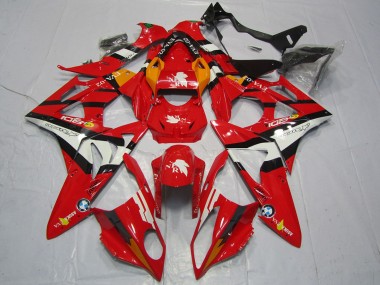 2017-2018 BMW S1000RR Motorcycle Fairings - Red White Black Canada Suppliers