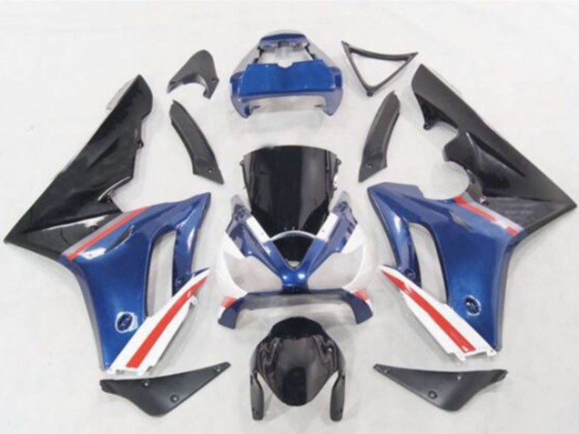 2006-2008 Triumph Daytona 675 Motorcycle Fairings - Blue White Red Glossy Black Canada Suppliers