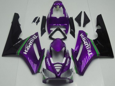 2009-2012 Triumph Daytona 675 Motorcycle Fairings - Purple Green Glossy Black Canada Suppliers