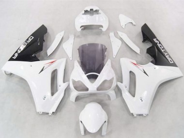 2006-2008 Triumph Daytona 675 Motorcycle Fairings - White Glossy Black Canada Suppliers