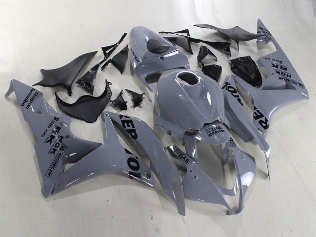 2007-2008 Honda CBR600RR Motorcycle Fairings - Nardo Grey Black Repsol Canada Suppliers