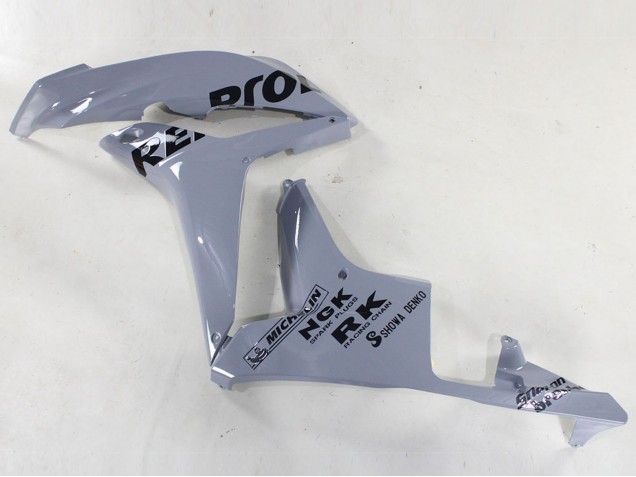 2007-2008 Honda CBR600RR Motorcycle Fairings - Nardo Grey Black Repsol Canada Suppliers