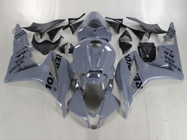 2007-2008 Honda CBR600RR Motorcycle Fairings - Nardo Grey Black Repsol Canada Suppliers