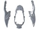 2009-2016 Suzuki GSXR 1000 Motorcycle Fairings - Nardo Grey Black Canada Suppliers