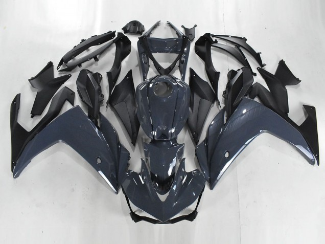 2015-2018 Yamaha YZF R3/R25 Motorcycle Fairings - Dark Grey Matte Black Canada Suppliers