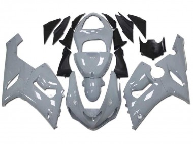 2005-2006 Kawasaki ZX6R Motorcycle Fairings - Nardo Grey Canada Suppliers
