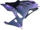 2024-2025 Kawasaki Ninja 500 EX500R Motorcycle Fairings - Chameleon Grey Dazz Pearl Purple Canada Suppliers