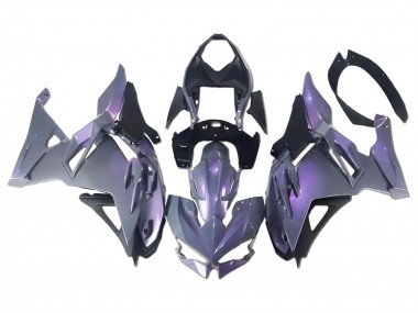 2024-2025 Kawasaki Ninja 500 EX500R Motorcycle Fairings - Chameleon Grey Dazz Pearl Purple Canada Suppliers