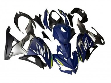 2024-2025 Kawasaki Ninja 500 EX500R Motorcycle Fairings - Blue White Yellow Silver Black Canada Suppliers