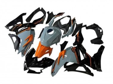 2024-2025 Kawasaki Ninja 500 EX500R Motorcycle Fairings - Nardo Grey Orange Black Canada Suppliers