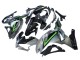 2024-2025 Kawasaki Ninja 500 EX500R Motorcycle Fairings - Grey Green Black Canada Suppliers