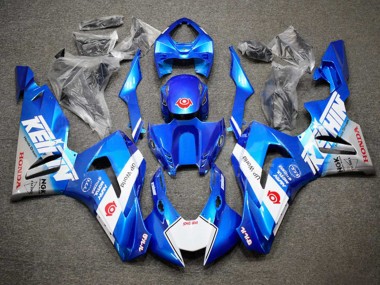 2020-2023 Honda CBR1000RR-R Motorcycle Fairings - Blue White Canada Suppliers