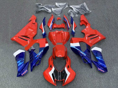 2020-2023 Honda CBR1000RR-R Motorcycle Fairings Kit - White Red Blue HRC Canada Suppliers