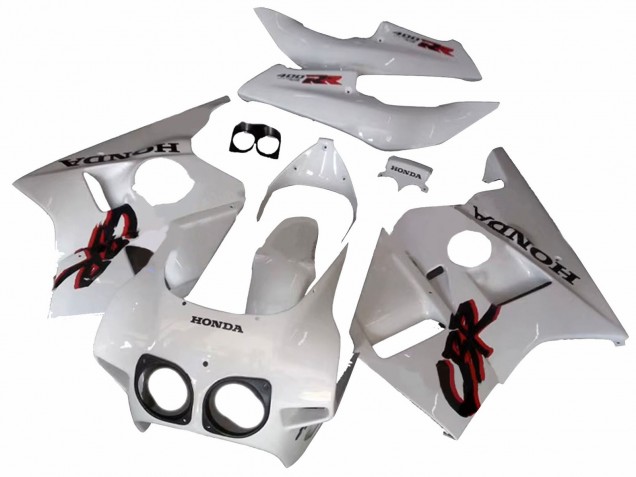 1987-1989 Honda CBR400RR NC23 Motorcycle Fairings - White Canada Suppliers