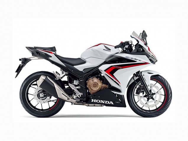 2022 Honda CBR400R Motorcycle Fairings - White Red Glossy Black Canada Suppliers