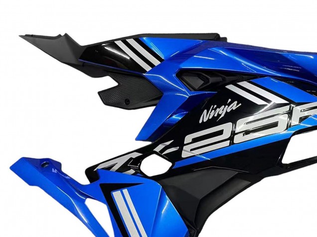 2019-2025 Kawasaki ZX25R ZX-25R Motorcycle Fairings - Blue White Matte Black Canada Suppliers