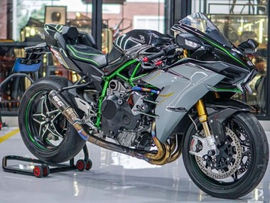 2015-2022 Kawasaki Ninja H2 Motorcycle Fairings - Grey Canada Suppliers