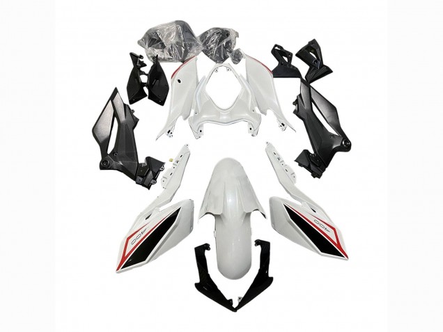 2018-2024 Kawasaki Z400 Motorcycle Fairings - White Red Black Canada Suppliers