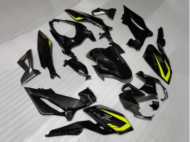 2018-2024 Kawasaki Z400 Motorcycle Fairings - Black Yellow Canada Suppliers
