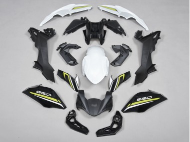 2017-2019 Kawasaki Ninja Z650 Motorcycle Fairings - Black White Yellow Canada Suppliers