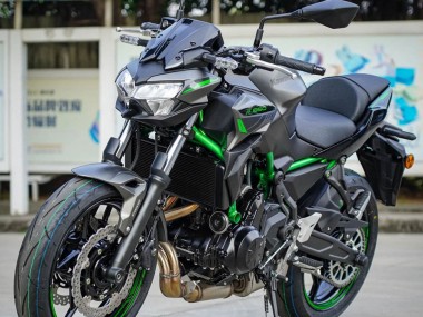 2020-2023 Kawasaki Ninja Z650 Motorcycle Fairings - Black Green Canada Suppliers
